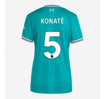 Liverpool Ibrahima Konate #5 Koszulka Trzecia damskie 2025-26 Krótki Rękaw